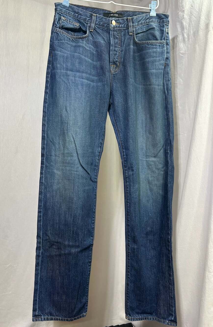 J Brand Johnny Straight Leg Jeans Listed Size 28 (Measured 32)